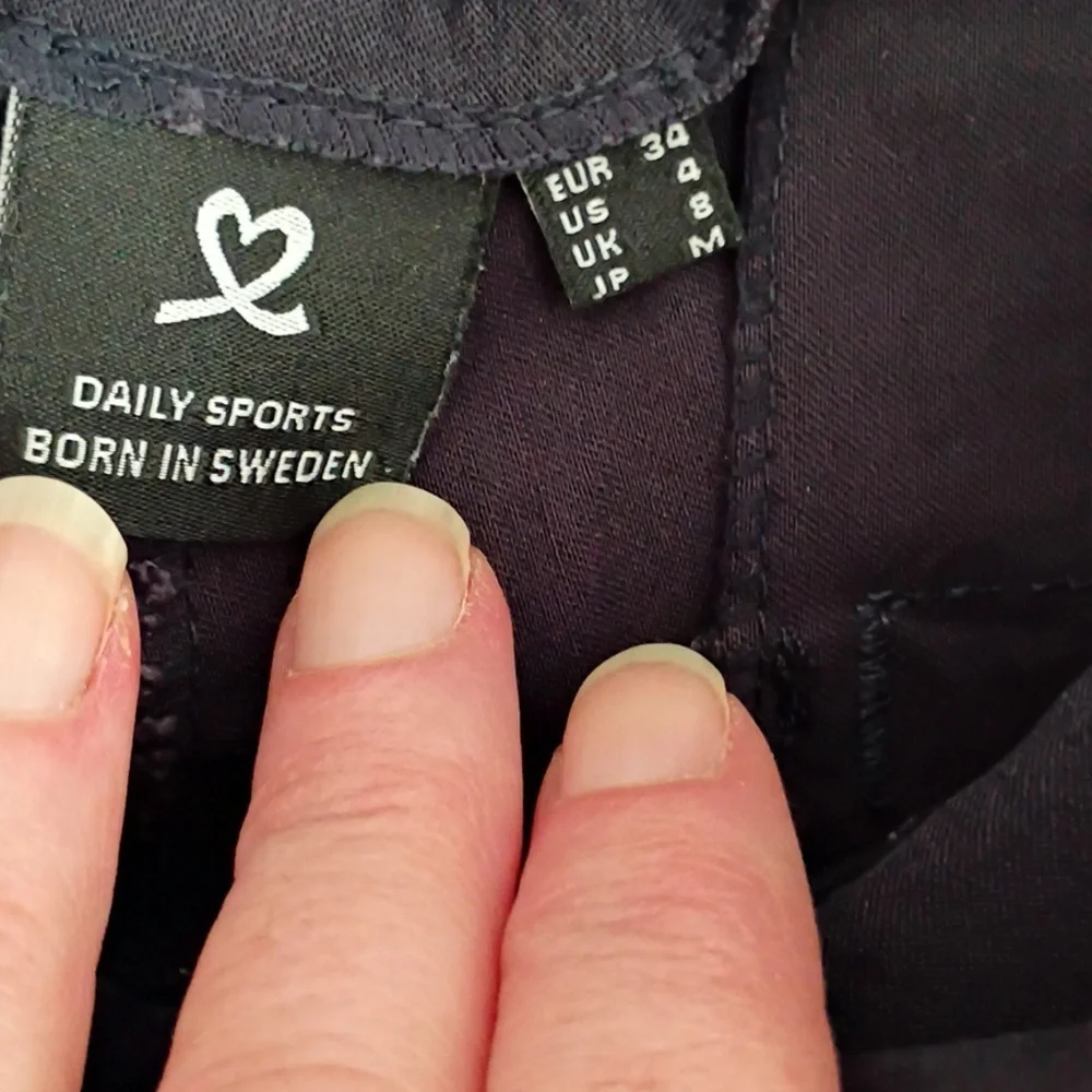 Daily Sports Dark Blue Long Shorts - Picture 2 of 3